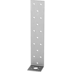 GH, Holzverbinder, Zuganker Flachstahlanker (Holzverbinder) 300x40x40x2 mm Stahl feuerverzinkt (10 Stk.)