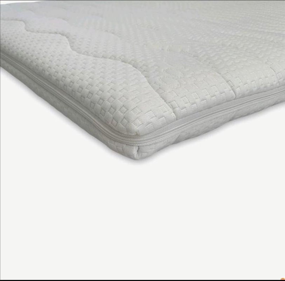 Merkloos Bamboo Koudschuim Topdekmatras - 130 x 220 x 7 cm