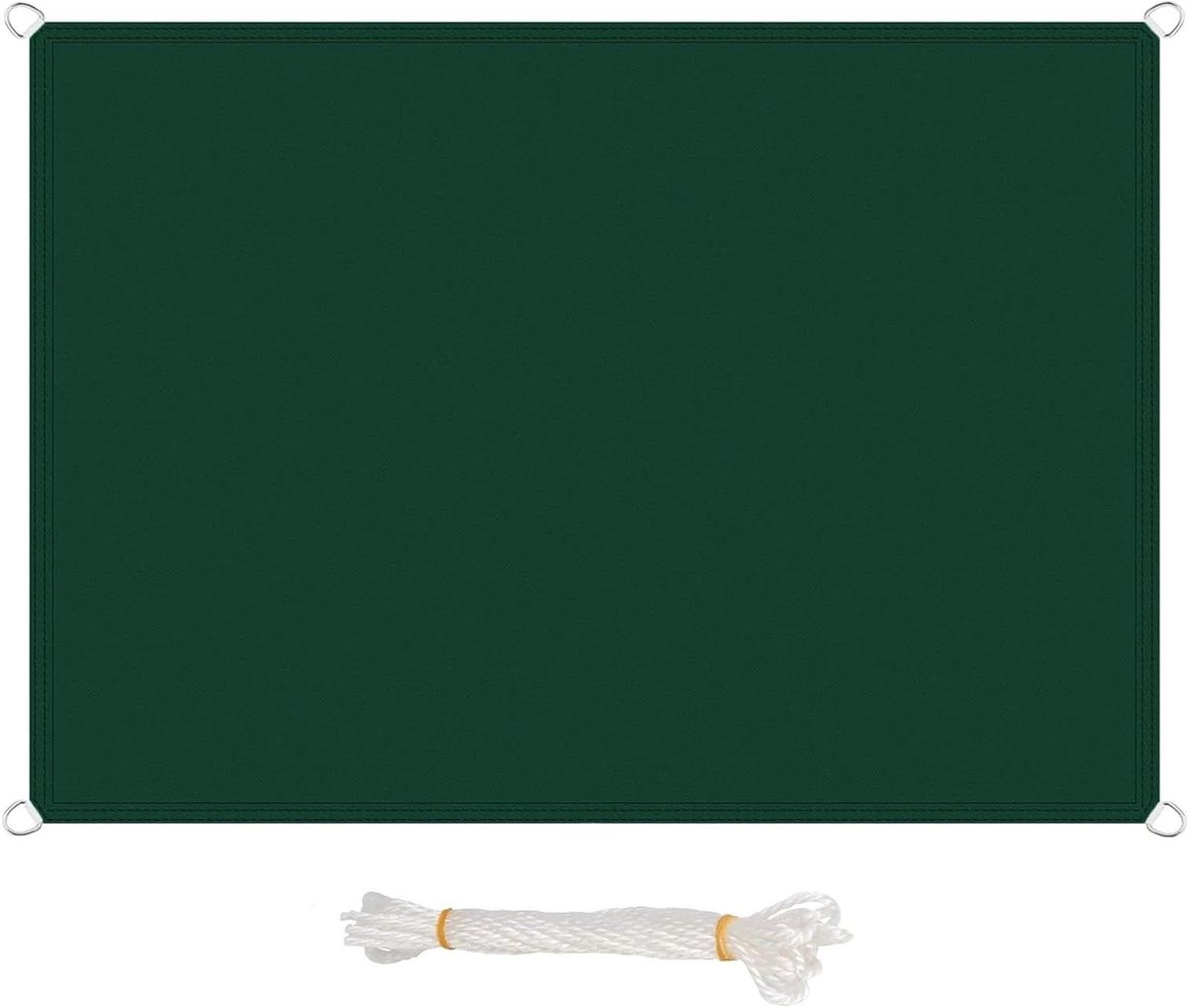 Zonnezeil Schaduwdoek Donkergroen - 2.5 x 2.5 m