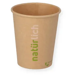 Nette 1000 To Go Becher braun 200ml Kaffee to Go Becher 0,2 Liter