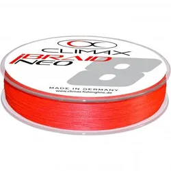 Angelschnur iBraid Neo (135 m), Fluo Rot, Ø mm: 0,06 / 135 m