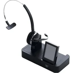 Jabra Pro 9400 Duo / Mono (Kabellos, USB-A), Office Headset, Schwarz