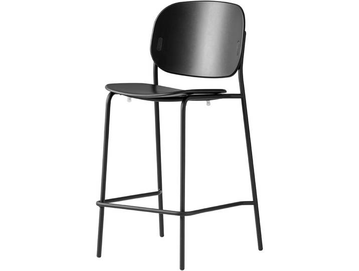 CONNUBIA Barhocker Yo! schwarz Metall/Polypropylen H 98 cm - Barhocker