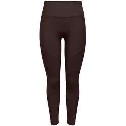 Only Play, Damen, Tights, ONPJANA-2 Enger Schnitt Sportleggings Sportleggings (M), Braun