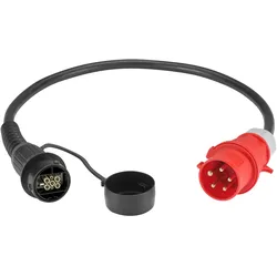 Lapp Mobility, Elektroauto Ladekabel, CEE-Ladeadapter Universal (CEE 32, 22 kW, 32 A, 0.96 m)