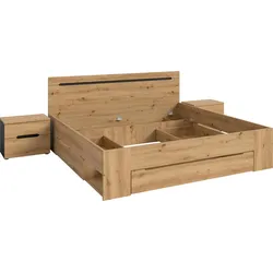 MID.YOU Schlafzimmer-Set CANU - B/H/T ca. 284.00x87.00x205.00