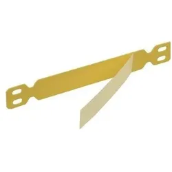 Brady, Sicherheitskennzeichnung, LC-178x15-B7644, Kabel Markierer/Schilder Heatex + Laminat, Gelb, 178 x 15mm (50 Stück)