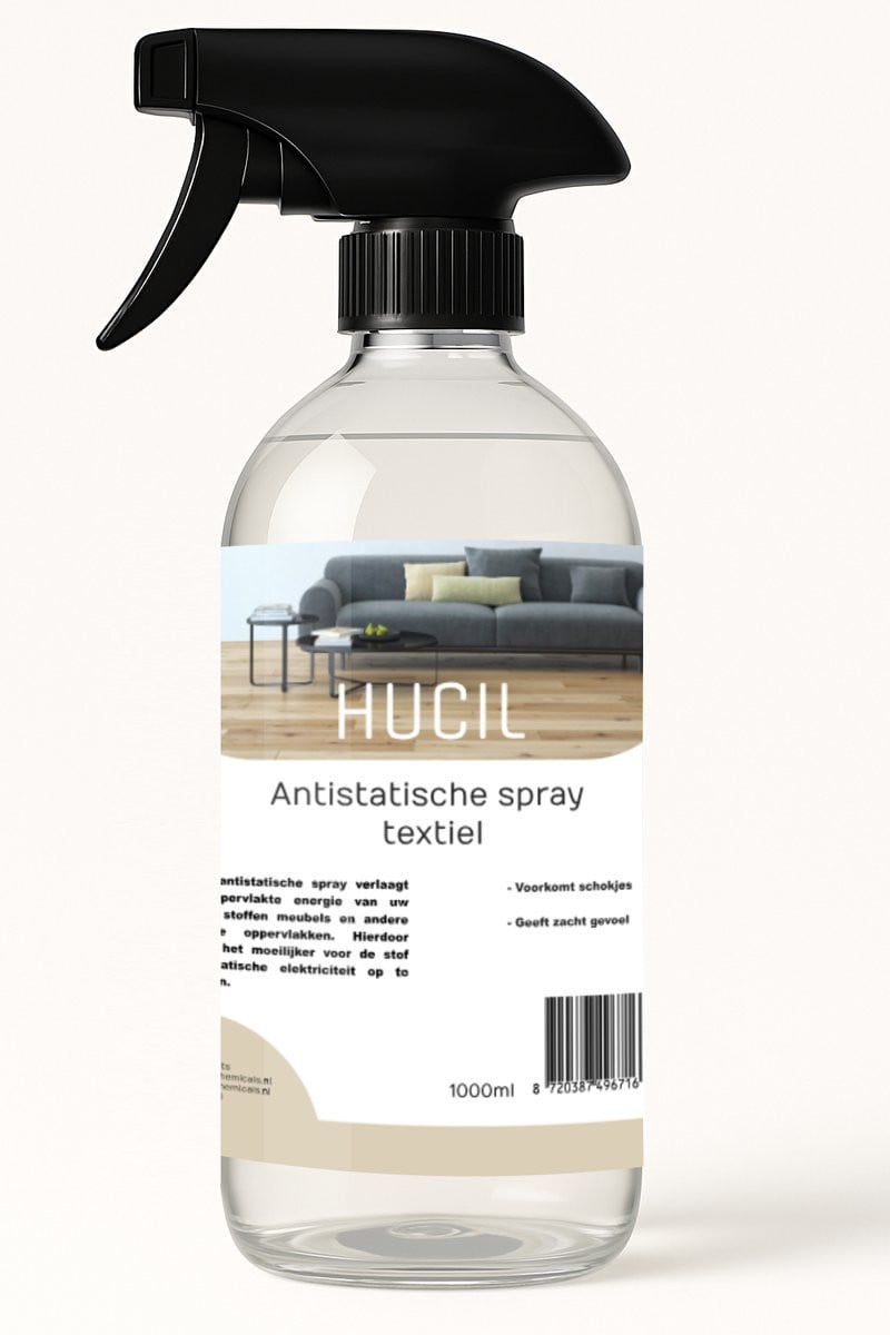 Antistatische spray voor meubels, textiel en kleding - 1 liter