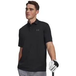 UNDER ARMOUR Matchplay Poloshirt Herren 001 - black/castlerock 3XL