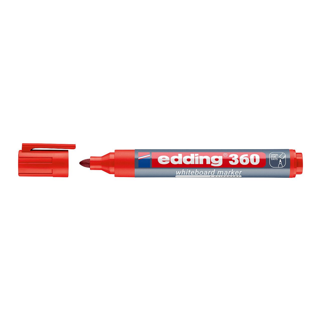 edding 360 Whiteboard-Marker rot 1,5 - 3,0 mm, 10 St.