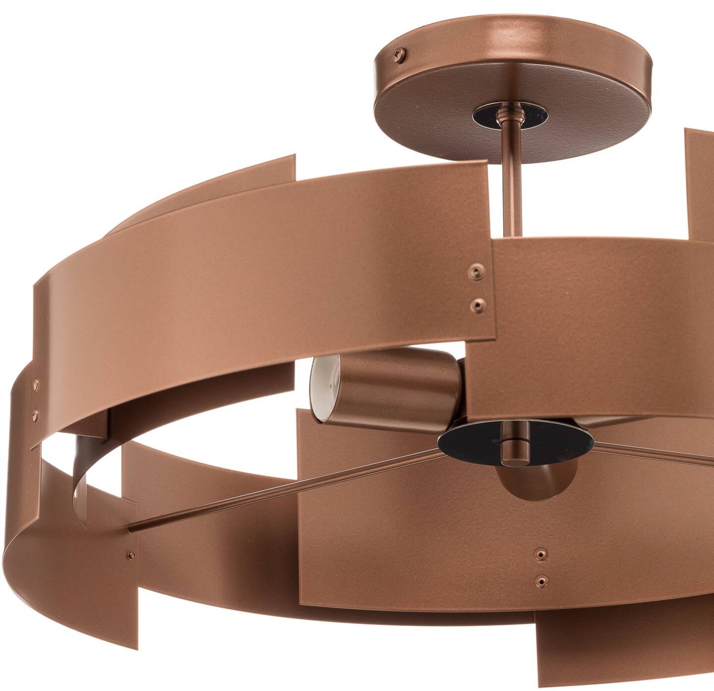 Ceiling Light Tori Domiluce, dimmable, Copper, Living / Dining Room, metal, Modern, Ceiling Light