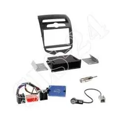 Autoradio 2-DIN Einbaurahmen Radioblende+LFB Adapter Set Hyundai ix20 (JC) ab...