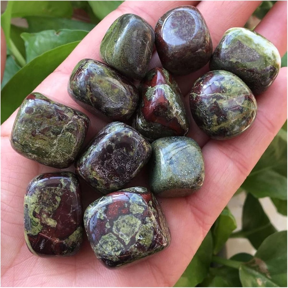 Ruwe Drakenbloedsteen Bergkristal Decoratie - Rood - 500 g