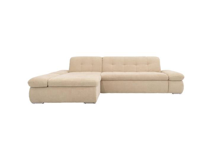 Mid.you Ecksofa, Beige, Metall, Uni, 3-Sitzer, L-Form, 300x172 cm, Made in EU, FSC Mix, Wohnzimmer, Sofas & Couches, Wohnlandschaften, Ecksofas