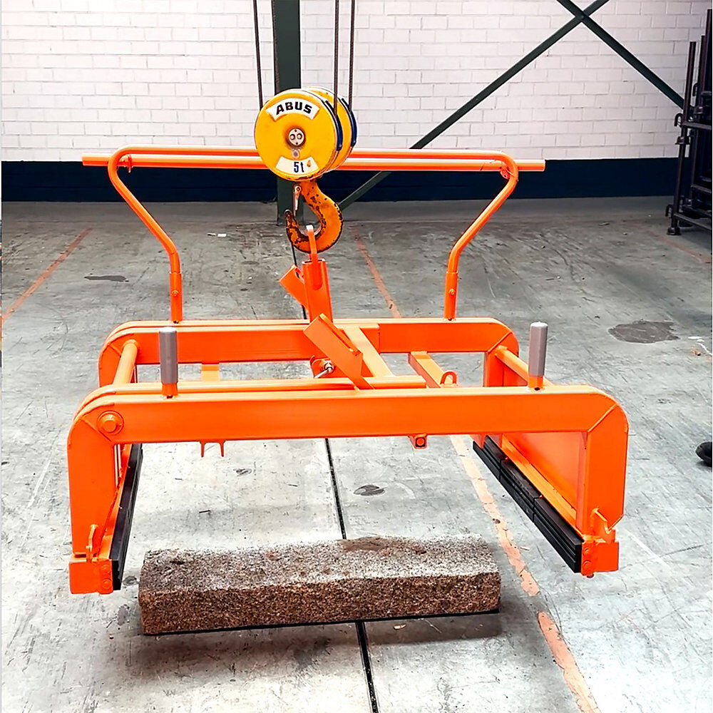 Krangreifer, 1-seitig wirkender Hebelarm, Tragfähigkeit 750 kg, BxH 720 x 720 mm Eichinger