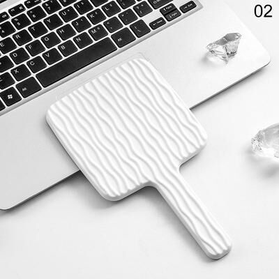 Fusion Finds Liquid Shape Portable Makeup Mirror Handheld Vanity Cosmetic Mirror For Travel & Daily Beauty 02
