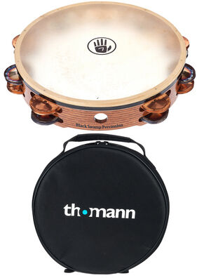 Black Swamp Percussion TC1 Tambourine Bag Bundle noir