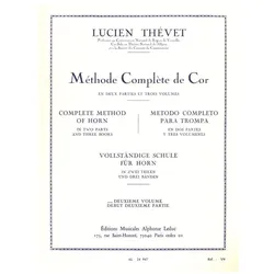 Méthode complète de cor vol.2, Fachbücher von Lucien Thévet