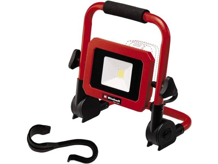 Einhell Lampe sans fil TC-CL 18/1800 Li Power X-Change (l18V\, LED puissante\, variateur rotatif\, tête lumineuse orientable à 360°\, pied repliable) Livré sans Batterie ni Chargeur