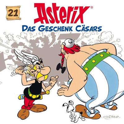 Asterix - CD. Hörspiele / 21: Das Geschenk Cäsars - René Goscinny,Albert Uderzo, CD, 0602557101355