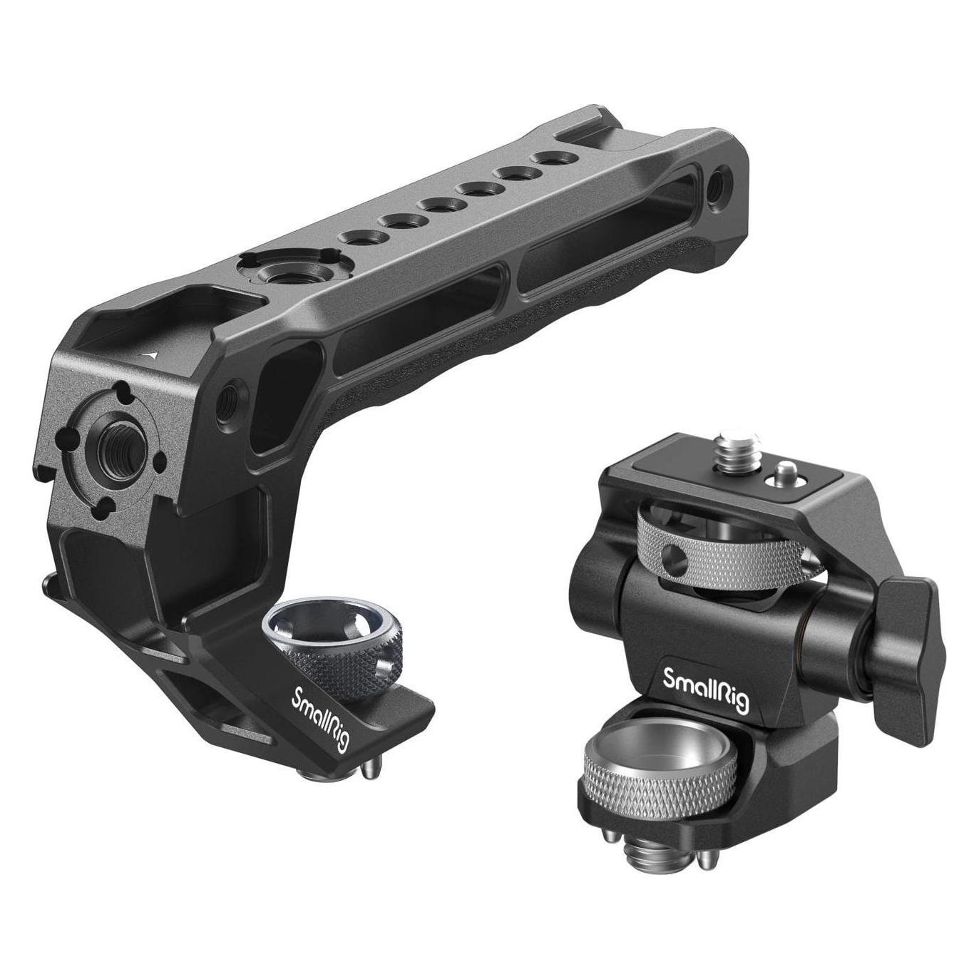 SmallRig 5323B Tragegriff mit Monitorhalterungs-Set (Griff) (5323B)