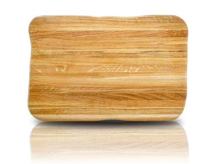 holz4home® La Madera Schneidebrett I Küchenbrett aus Eichenholz (Helles Eichenholz, 60x40 cm)