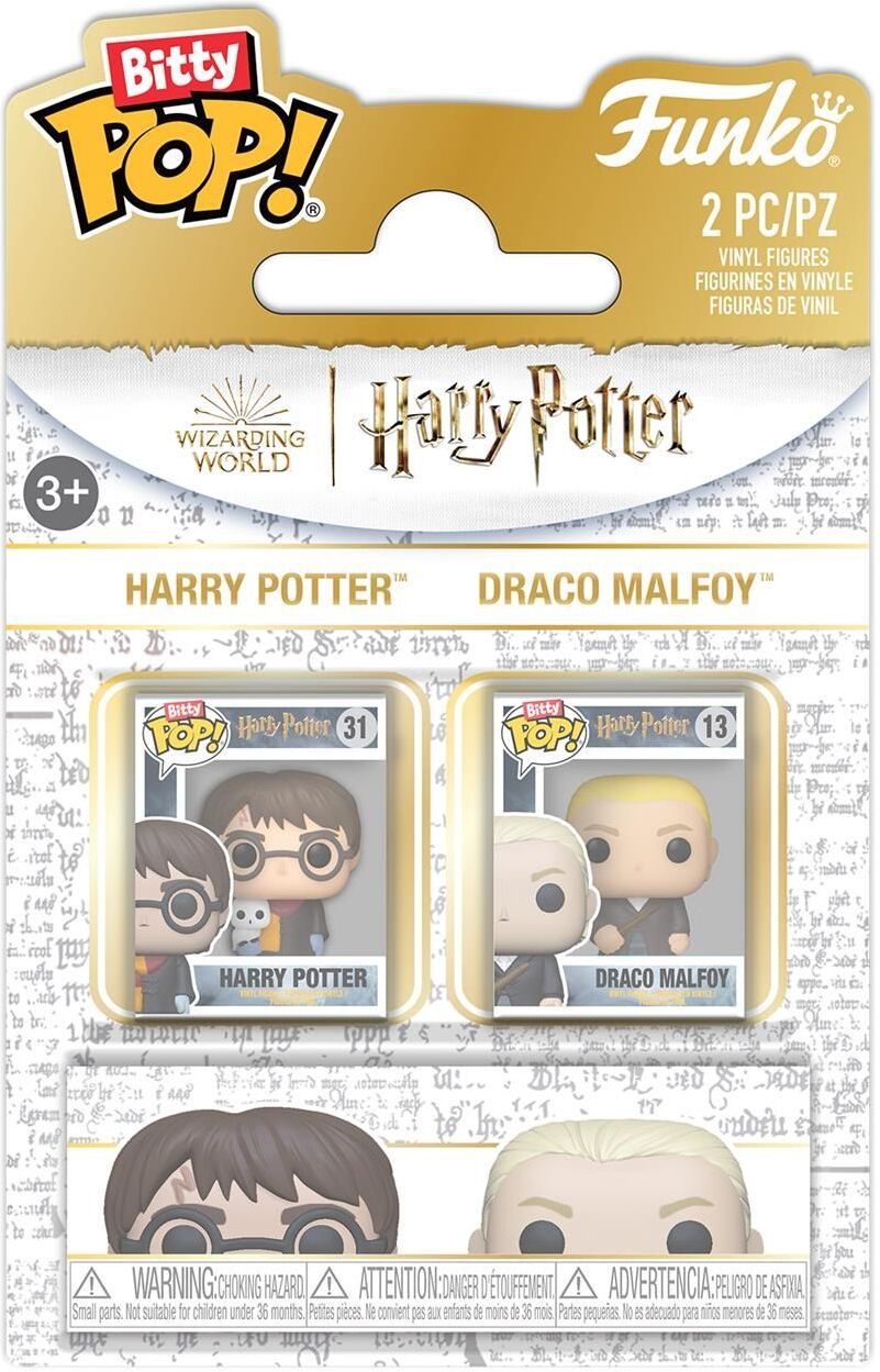 Funko Bitty Pop! 2-pack: Harry Potter - Harry Potter & Draco Vinyl Figures
