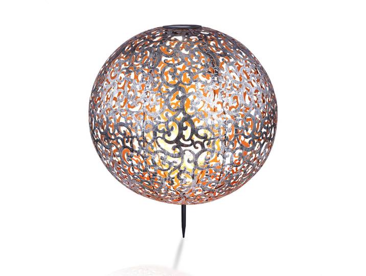 Globo Lighting Solarleuchte Metall silberfarben, LED