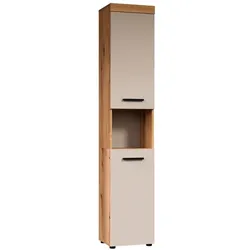 trendteam Hochschrank Ivrea Dekor Beige Kaschmir