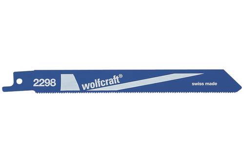 Wolfcraft 2298000 2 Säbelsägeblätter Sägeblatt-Länge 152mm 2St.