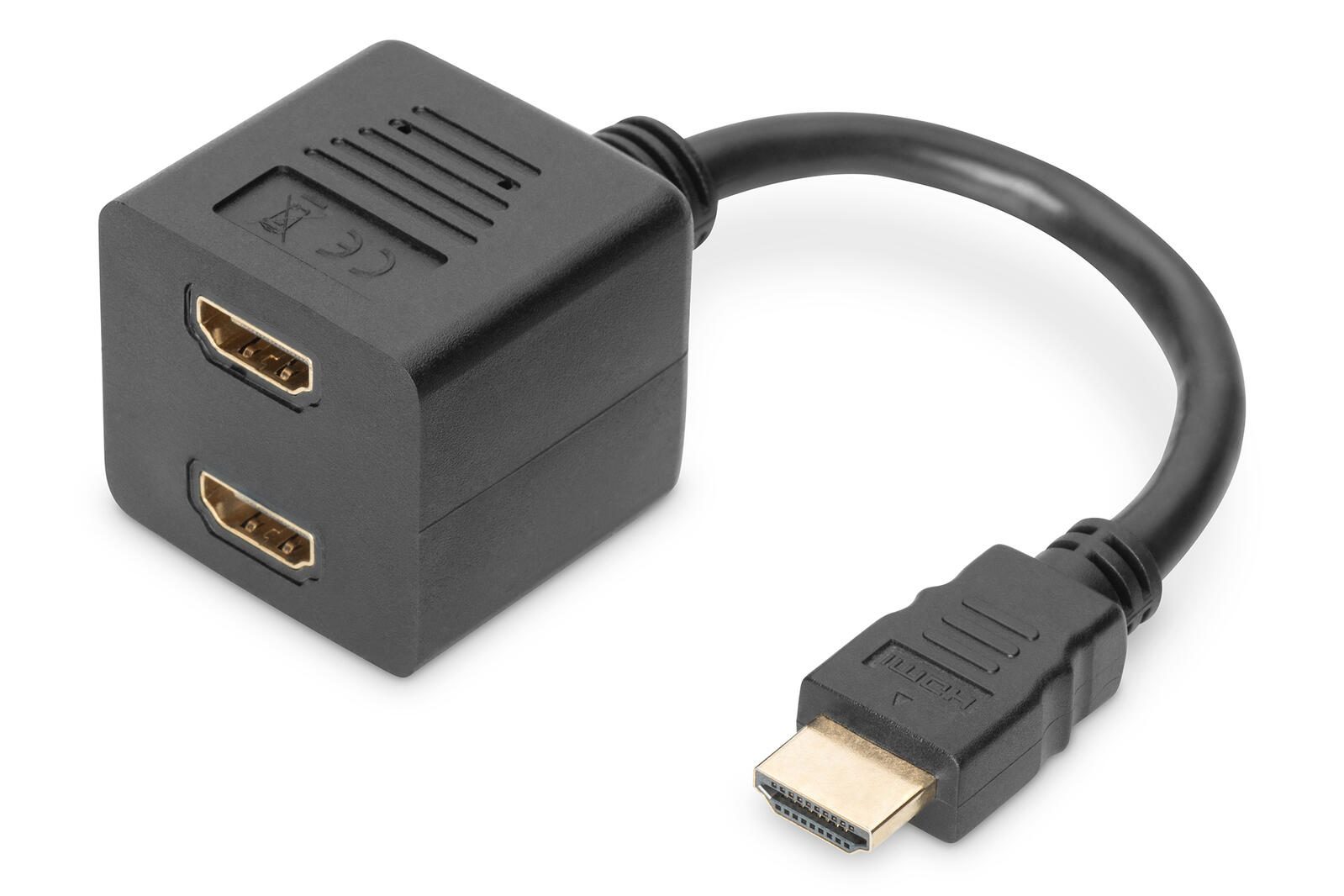 Digitus HDMI Y-Verteilerkabel AK-330400-002-S