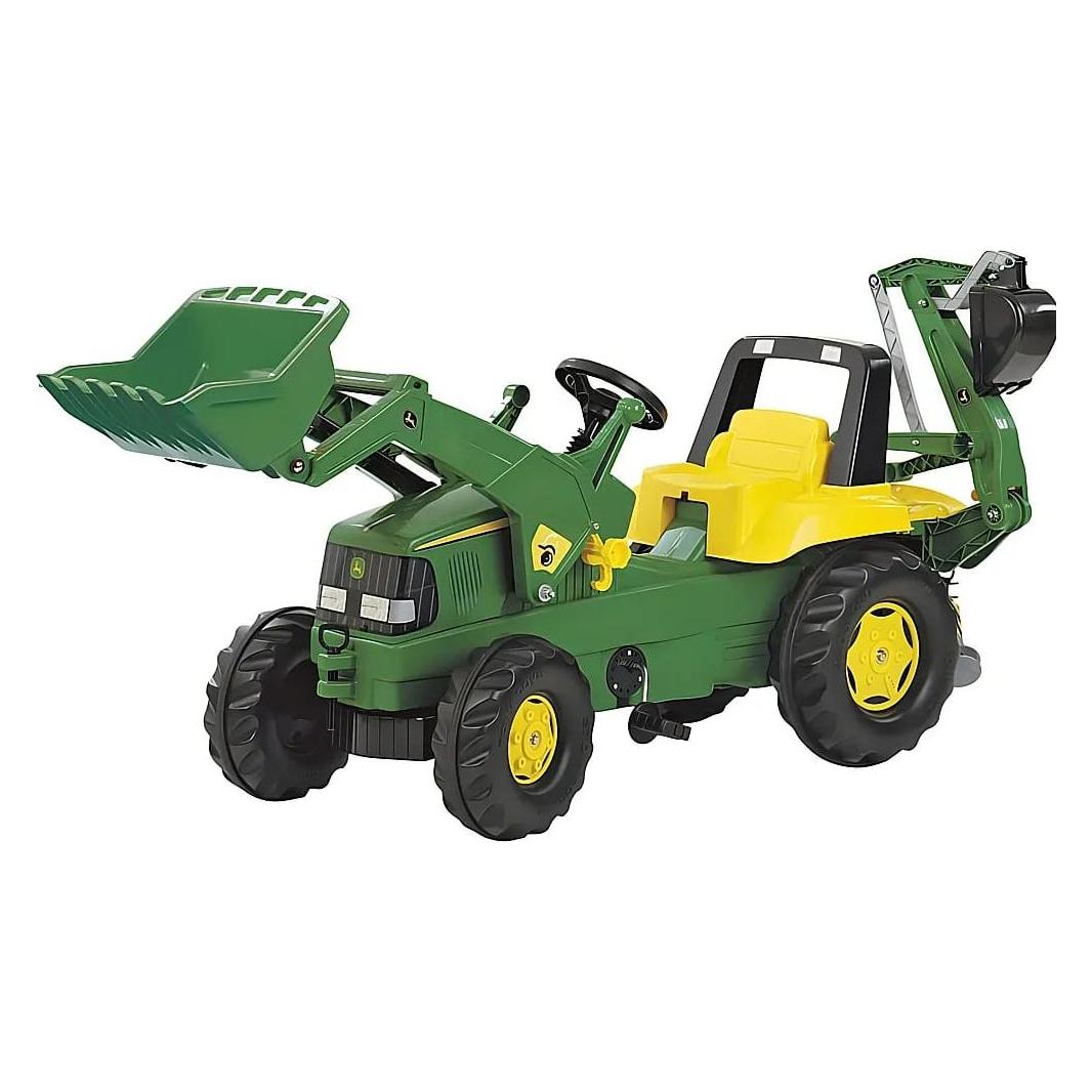 Rolly Toys Backhoe mit Frontlader und Heckbagger (811076)