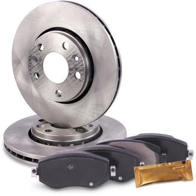 Atec Bremsscheiben + Bremsbeläge Vorderachse [Hersteller-Nr. 40669501] für Renault