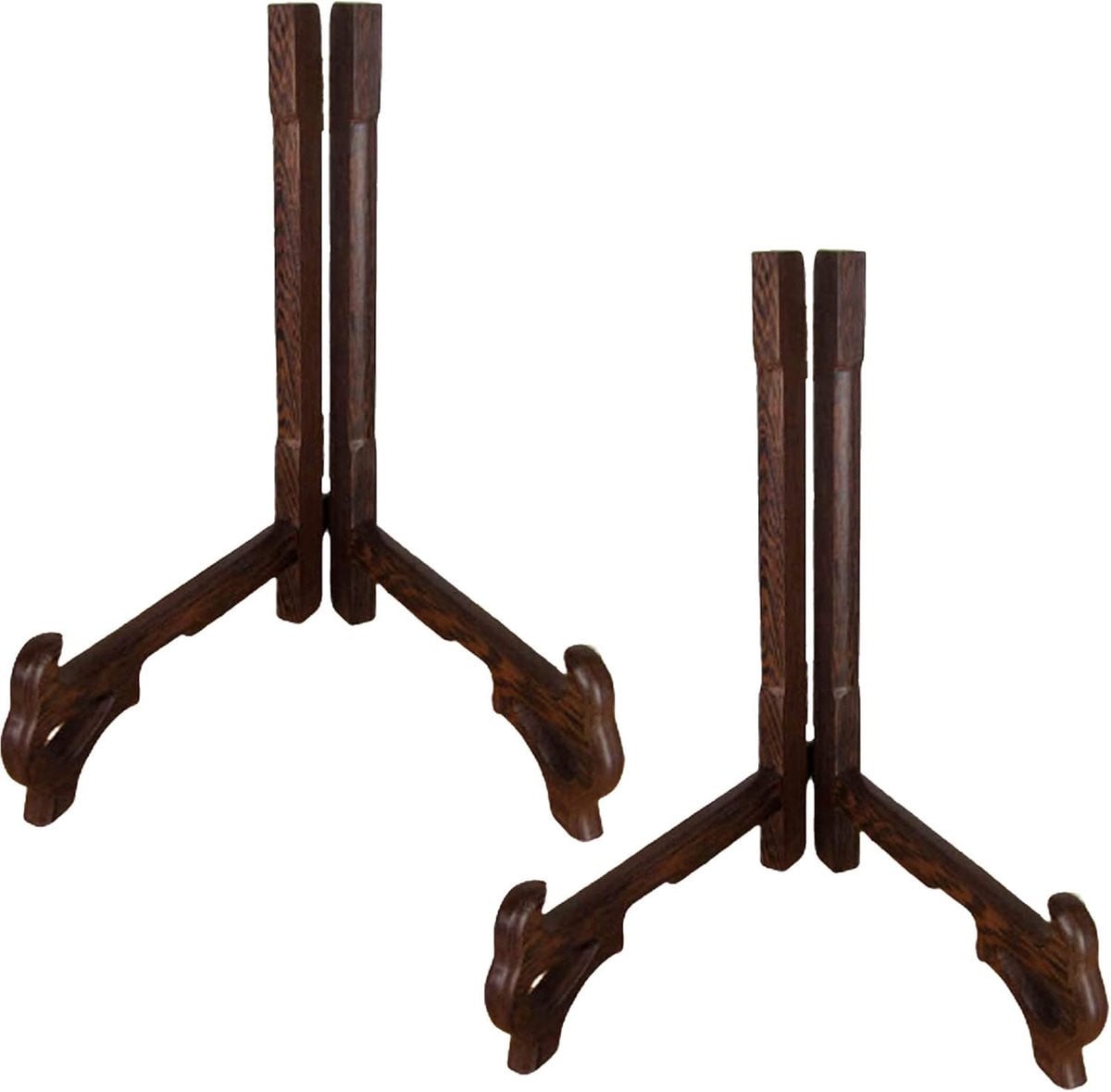 Houten Fotohouder Ezel - Verstelbare Display Stand voor Decoratie - Houtkleur