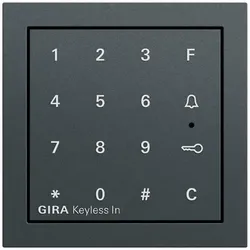 Gira 260573 Gira Keyless In Codetastaturmodul System 70 Anthrazit(lack.)