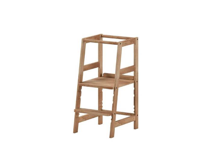 58 aufm Kessel Babyzimmer-Komplettset Lernturm Kefira Massivholz Eiche Natur mitwachsend stabil standfest