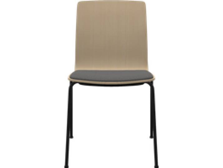 Chaise avec assise capitonnée Com K22H