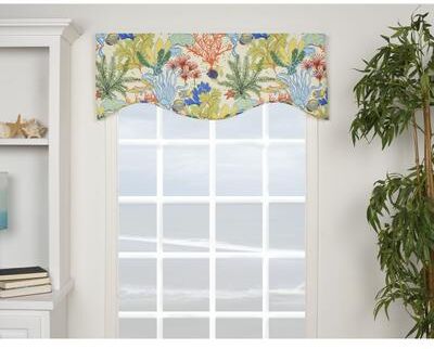 Island Breeze Shaped Valance