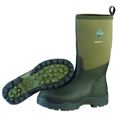 Gummistiefel MUCK BOOTS "Derwent II", Mädchen, Gr. 8, grün (moosgrün), Obermaterial: 100% Neopren neoprene., Schuhe Gummistiefel