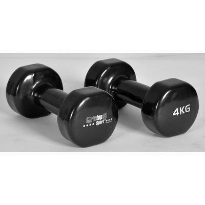 Hantel CHRISTOPEIT SPORT, schwarz, Hanteln, 8 kg, Eisen