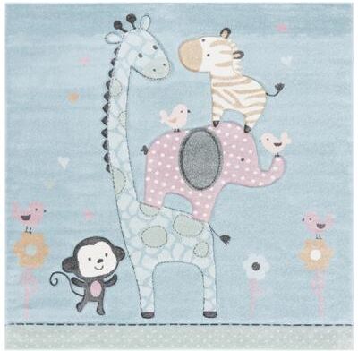 SAFAVIEH Carousel Kids Brandusa Animal Rug