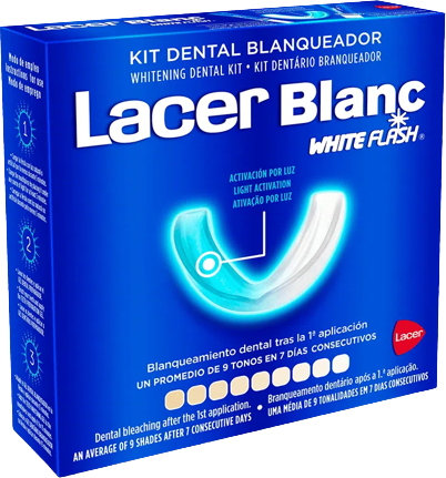 Lacer Blanc White Flash Tooth Whitening Set 3 Pieces 1 Unit