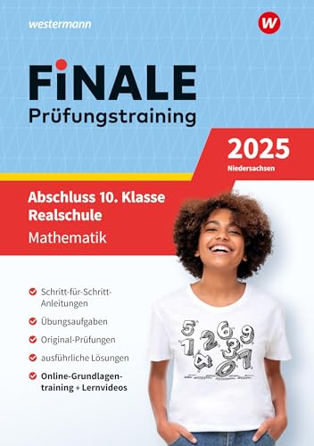 Bernhard Humpert - FiNALE Prüfungstraining Abschluss 10. Klasse Realschule Niedersachsen: Mathematik 2025 Arbeitsbuch mit Lösungsheft und Lernvideos - Preis vom 09.10.2026 07:28:09 h