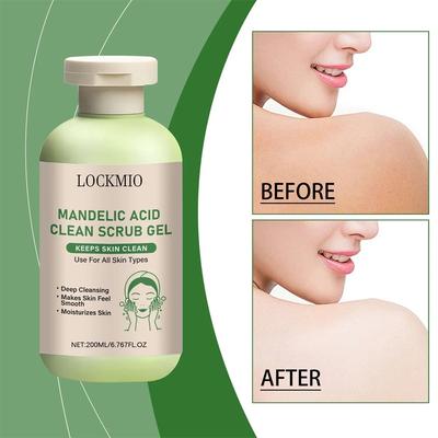 Uplift Essentials Mandelic Acid Exfoliating Gel For Smooth Bright Skin Deep Cleansing And Texture Renewal Mandelic Acid Exfoliating Gel For Smooth Bright Skin Deep Cleansing And Texture Renewal