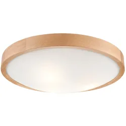LED Deckenleuchte Lampe Eiche 3-flammig gewölbt 47 cm E27 LD-PD-8.3 DAB