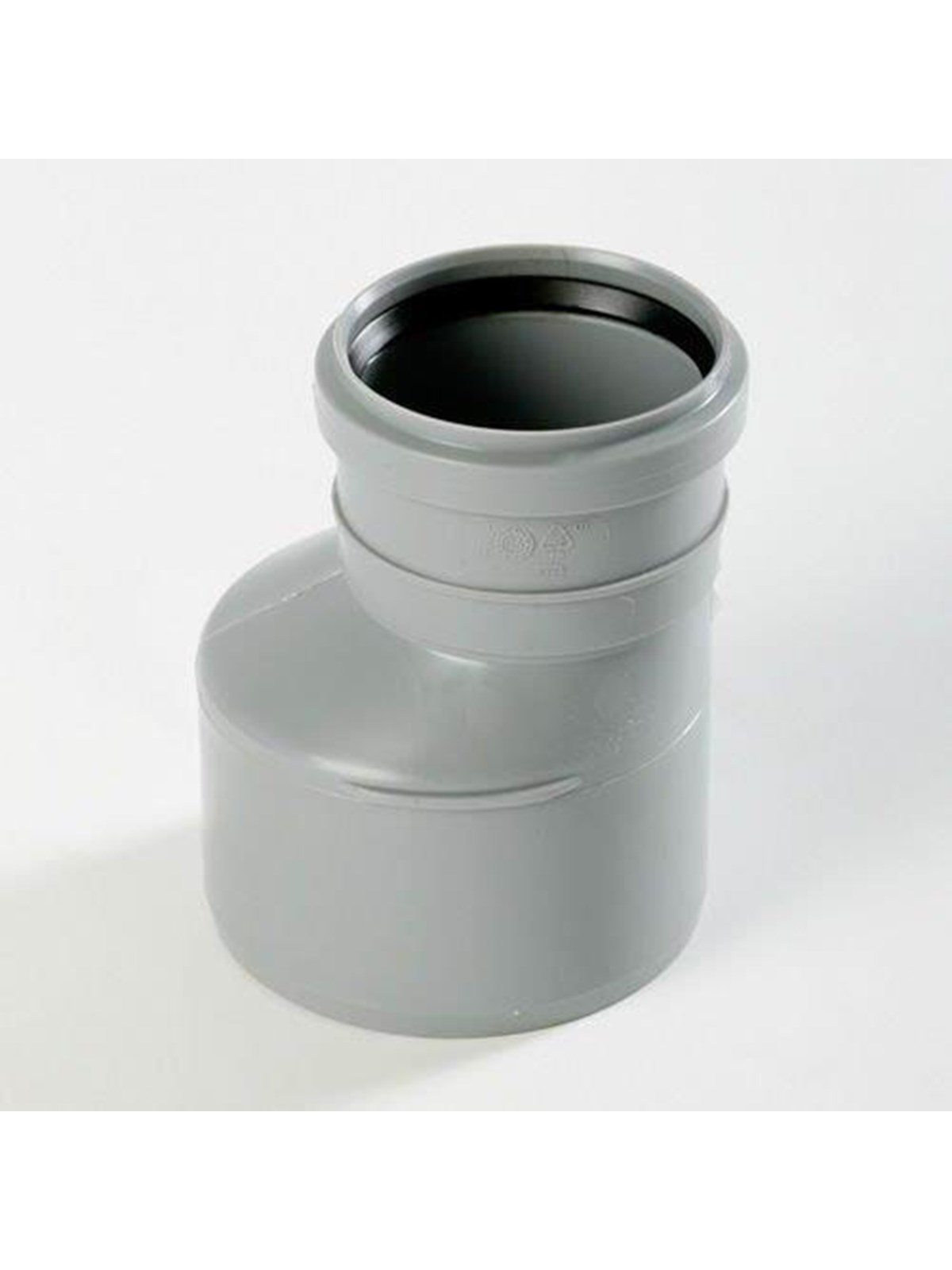 Wavin Wafix pp reducer long 75 x 32 mm grey