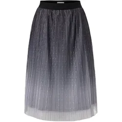 Tchibo - Plissierter Tüllrock mit Farbverlauf - Damen - Gr. 42 - silber/jacquard