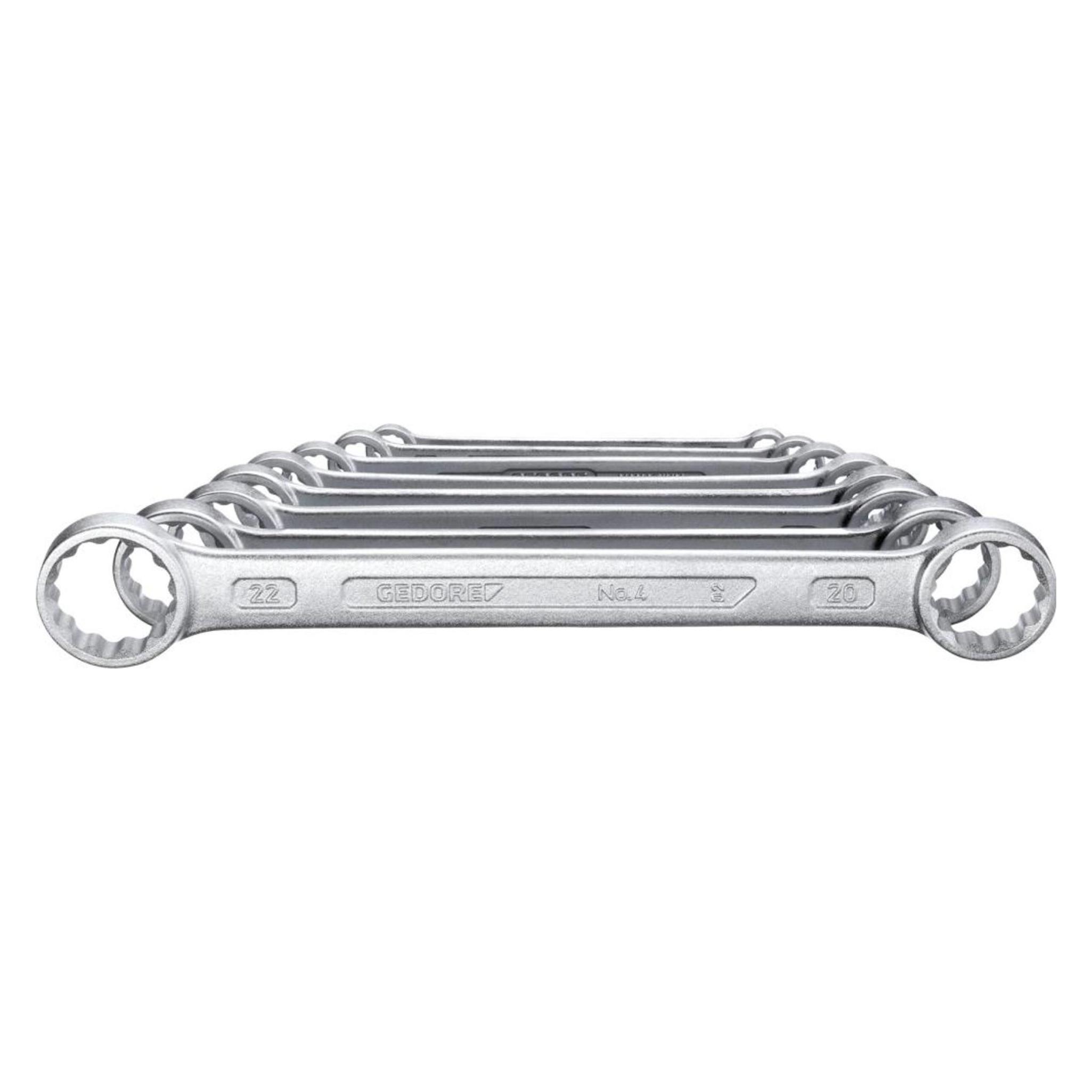 Gedore 4-8 Doppelringschlüssel-Satz 8-teilig 6-22 mm (6061700)