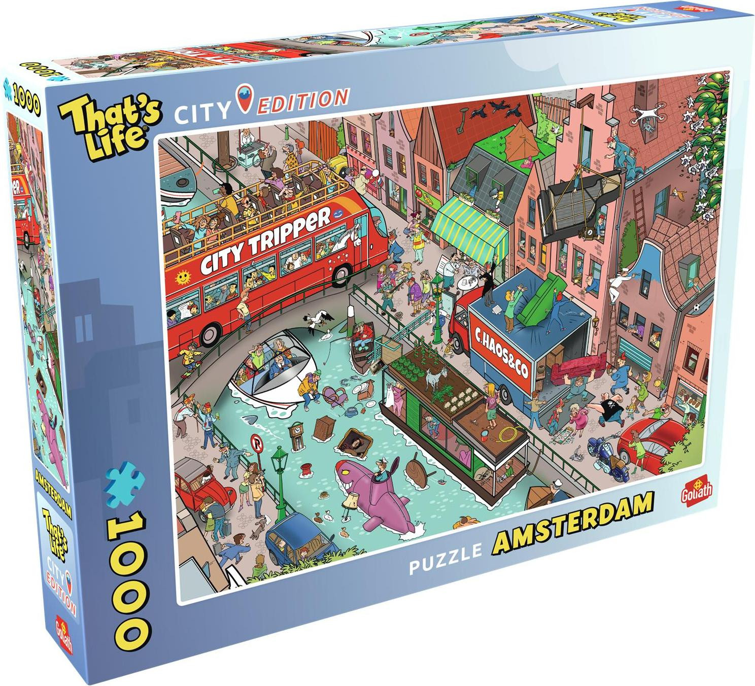 Goliath Stad Puzzel 1000 stuks