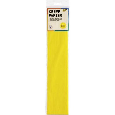 FOLIA® Krepppapier farbig, gelb